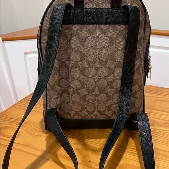 Coach Kenley Backpack Signature Canvas Leather - Picture 2 of 4